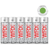 6X WRX Flat Light Green Spray Paint 400ml Spray Paint